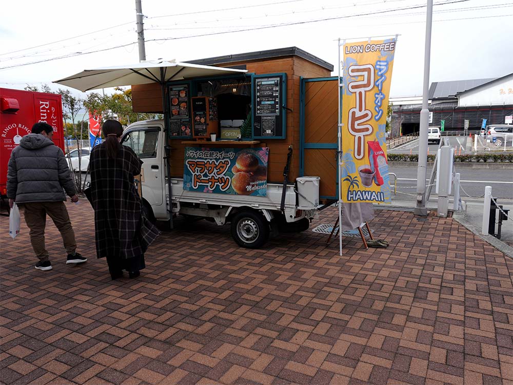 マラサダドーナツのキッチンカー